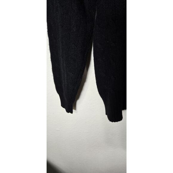 Ralph Lauren Cable-Knit Cashmere Turtleneck size m - Picture 6 of 8